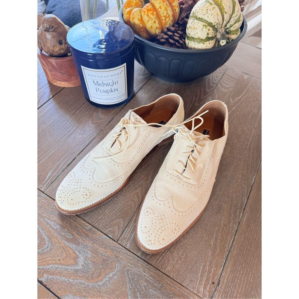 Purple Label - Ralph Lauren Collection Men’s Suede Oxford Shoes Size 8‎ B